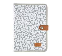 BÉABA, Protège Carnet de Santé, Genève, 2 Poches Intéreieures, Bouton Pression, Tissu Imperméable, Cherry blossom