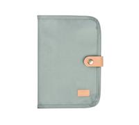 Béaba Protège-carnet de santé Genève – 2 poches, bouton-pression, tissu imperméable, vert sauge