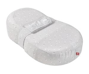 Béaba Red Castle, Cocoonababy, Cocon Ergonomique, Confort, Limite Les RGO, Facilite Le Transit intestinal, Développe la motricité et l'éveil, Fabriqué en France, Tissu Oeko-Tex, Moon & Stars