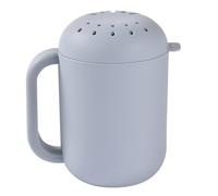 BÉABA, Rince Tête pour Bébé, Arrosoir de Bain/Douche, Jeux Bain, 2 en 1, Rince-Cheveux et Jeux d'eau Bain, 2 Types de luie, Couvercle Amovible, Silicone, Galet