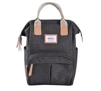 BÉABA, Sac à Dos à Langer pour Bébé, Grande capacité de rangement, Multiples poches isothermes,Tapis à langer inclus, Grande ouverture, Sac Voyage Multifonctionnel, Sac Wellington, Gris Chiné Foncé