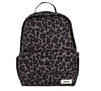 BÉABA, Sac à Dos à Langer Tokyo 21L - Sac à Langer Bébé Maman Papa, Format Mains Libres, 9 Poches, Poche Isotherme, Attache Poussette, Tapis à Langer Matelassé, Textile Déperlant, Léopard