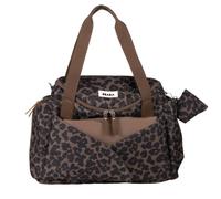 BÉABA, Sac à Langer Sydney, 21 L, Espace à Langer Cocoon, Léopard | Grande ouverture, Espace cocoon, Poche isotherme, Attaches poussette, Matelas à langer, Trousse sucette, Multiples rangements
