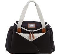 BÉABA, Sac à Langer Sydney II, Modulable, Grande contenance, Rangements multiples, Grand espace à langer cocoon, Pochette repas isotherme, Système attache poussettes, Anses transport, Noir