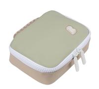 Béaba, Sac isotherme repas, Lunch box, Faro, Vert de Gris | Boite à Gouter, Isotherme, Waterproof, Etiquette Nom, Capacité 2,7L, Grand Zip, Effet Gomme, Faro