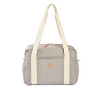 Béaba – Sac à langer Paris – Déperlant, 10 poches, Pochette isotherme – Gris perle