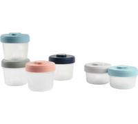 Beaba Set de 6 récipients-portions à clipser - (2x90ml + 4x150ml) ; 913497