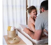 Matelas à langer incliné Sofalange avec housse blanc