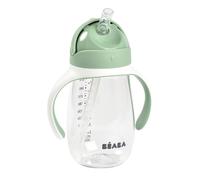 Béaba Tasse Paille Anti-Fuite Poignées Amovibles Vert Sauge 300 ml