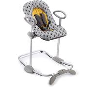 Beaba, Transat Up And Down Iii, Transat Réglable En Hauteur, Unisexe Pour Bébé Et Enfants, 3 Positions D'inclinaison, Harnais Sécurité 5 Points, Réducteur De Naissance, Yellow Palm Tree