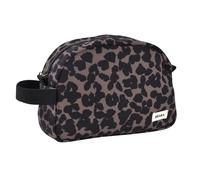 BÉABA, Trousse de toilette Bebe, Trousse de Soin bebe, Sac Geneve, Tissu Impermeable, 2 poches intérieures, Leopard