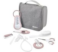 BÉABA Trousse de toilette nomade bébé, 9 accessoires, Old pink OLD PINK G