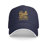 BEABAG Casquette de Baseball Sabotage Boutique Beastie Boys Old Style Nom Pauls Casquette de Baseball Crème Solaire Chapeau de Golf Anime Casquette Homme Femme