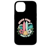 Beach Babe Surf's Up Coque pour iPhone 14