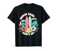 Beach Babe T-Shirt Graphique avec Valeur, Homme, Noir, S