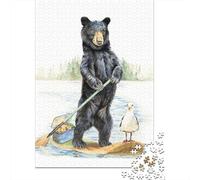 Beach Bandits Puzzle pour Adultes, 1000 Pièces, 38x26cm/1000pcs, Pièces Blanches pour Un Tri Pratique; Loisir À Partager en Famille