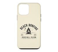 Beach Bonfire Social Club Beach Vacation Vibes Summer Coque pour iPhone 12 Mini