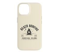 Beach Bonfire Social Club Beach Vacation Vibes Summer Coque pour iPhone 14