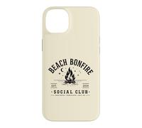 Beach Bonfire Social Club Beach Vacation Vibes Summer Coque pour iPhone 14 Plus