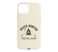 Beach Bonfire Social Club Beach Vacation Vibes Summer Coque pour iPhone 15 Plus