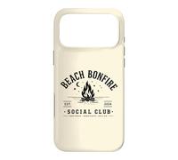 Beach Bonfire Social Club Beach Vacation Vibes Summer Coque pour iPhone 17 Pro Max