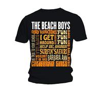 Beach Boys - the - T-Shirt # L Black Unisex # Best of Ss