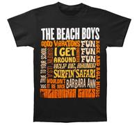 Beach Boys - the - T-Shirt # S Black Unisex # Best of SS [Import]