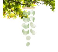 Beach Breeze - Consultant de vent de coquillage suspendu, coquille côtière art mobile, cadeau inspiré de l'océan, son doux en brise, patio et jardin, coquilles naturelles pour le porche, balcon, entré