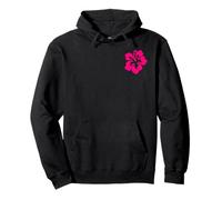 Beach Bum, graphisme intégral, Summer Surf Beach Hibiscus Sweat à Capuche