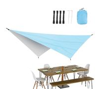 Beach Canopy - UV Block Sunshade Sail, Waterproof Outdoor Cover | Backyard Garden Yard Porch Deck Pergola Camping Picnic Family Outing Shade Shelter Relaxation Comfort Protection Use