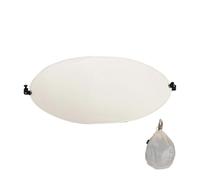 Beach Chair Sun Shade | Silver-Coated PU Cloth, 47 X 23 inch | Portable UV Protection Canopy | Foldable Camping Accessory for Outdoor Lounger, Chair