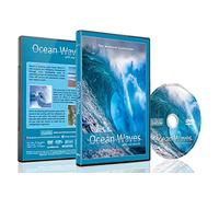 Beach DVD - Ocean Waves with Sea Sounds - Crashing Waves, Misty Cliff and Spectacular Nature Sunset Scenery over the Tropical Beach