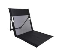 Beach Floor Chair - Portable Lawn Recliner Seat | Backrest Lounger Outdoor Pool Camping Picnic Poolside Patio Garden Backyard Park Travel, Foldable Padded Mat Pavement Grass Ground Cushion Set