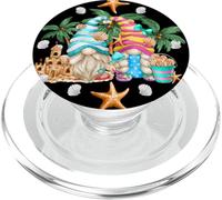 Beach Gnomes Just Wanna Have Sun for Girls Funny Summer PopSockets PopGrip pour MagSafe