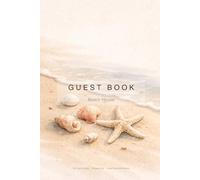 Beach House Guest Book: Seashell & Starfish Cover · Airbnb Visitor Log & Recommendations