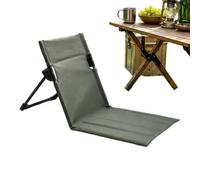 Beach Lounge Chair Lightweight Camping Lounger with Backrest
