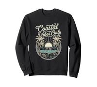 Beach Lover Coastal Vibes Only Beachcomber Sweatshirt