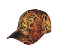 Beach Maui Hawaii Sunset Clouds Print Tylish Curved-Brim Baseball Cap - Full Print Polyester Hat for All Seasons and Genders, Vapeur froide, Taille unique