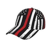 Beach Maui Hawaii Sunset Clouds Print Tylish Curved-Brim Baseball Cap - Full Print Polyester Hat for All Seasons and Genders, Red LineAB, Taille unique