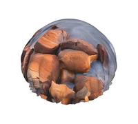 Beach Maui Hawaii Sunset Sea Waves Clouds Imprimé Double Couche Doublé Bonnet de douche pour femme Réutilisable