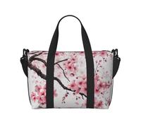 Beach Maui Sac de sport pliable Motif hawaïen coucher de soleil et vagues de mer et nuages Sac de sport Sac de w nd en plein air Sac fourre-tout de voyage, fitness, courtes pauses pour homme et