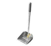 Beach Mesh Shovel | Stainless Steel Adjustable Handle | Shark Tooth Sifter Sand Shovel | Ideal for Boys Girls Kids Adults Outdoor Vacation Travel Beachcombing