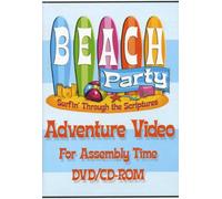 Beach Partry Surfin Through the Scriptures Adventure Video for Assembly Time