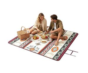Beach Picnic Blanket, 200 X 150CM Foldable Portable Washable Rug, Lawn Blan | Foldable Picnic Blanket, 200 X 150CM Washable Design Provides A Convenient Seating Area for Beaches, Lawns, Gardens, Patios,