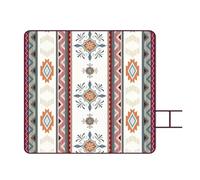 Beach Picnic Blanket - 200x150cm Foldable Portable Washable Rug | Lawn Blanket Beach Accessories for Camping Travel Yard Garden Patio Adults Kids Family