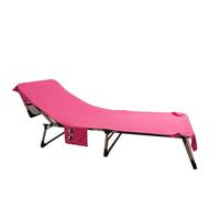 Beach - Quick Dry Lounge Cover, Pool Sun Lounger, Terry Cloth with Pockets | Beach Hotel Garden Pool Outdoor Sunbathing for Comfort Relaxation Travel Use