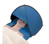 Beach Sun Shelter, Mini Portable Beach Tent, Face and Head Shade Canopy, 80x65x55cm Lightweight Polyester and Iron Frame, Personal Outdoor Shelter for Fishing Camping Picnic Hiking Garden Use