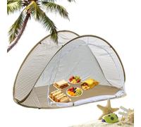 Beach Tent Sun Shelter - Foldable 200x120x110cm | Portable UV Protection 2-3 Person Easy Setup Beach Shade Tent with Net Outdoor Camping Picnic Garden Backyard Park Travel Use