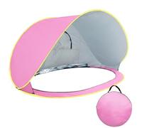 Beach Tent Sun Shelter | Foldable Portable Sunshade, UV Blocking Canopy | Beach Sun Shelter for 2-3 Person Outdoor Camping Picnic Summer Travel Backpacking Hiking