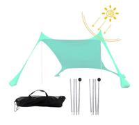 Beach Tent Sun Shelter - UPF 50+ Protection 4 Sandbags